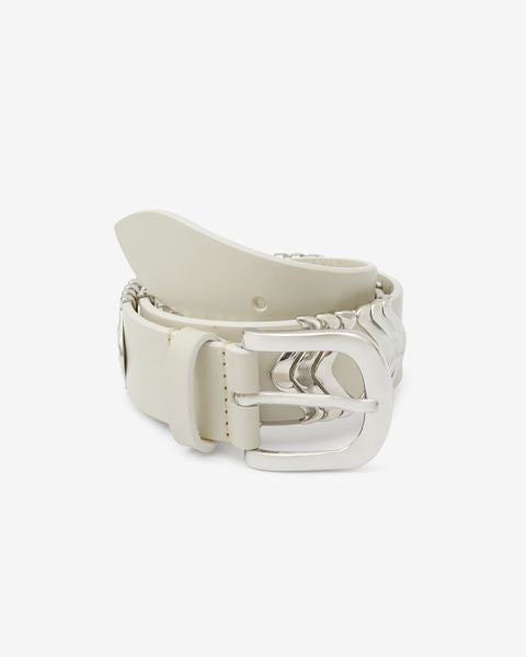 Ceinture tehora Woman Écru-argenté 9