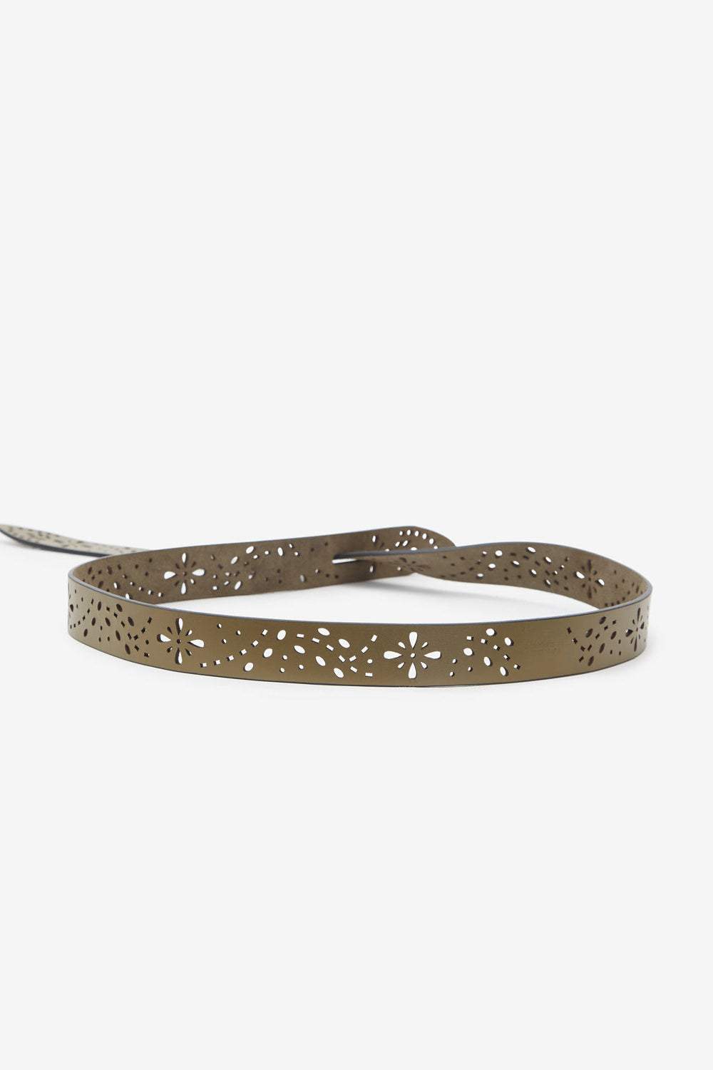 Lecce tie-up belt - Bronze - Woman - 2