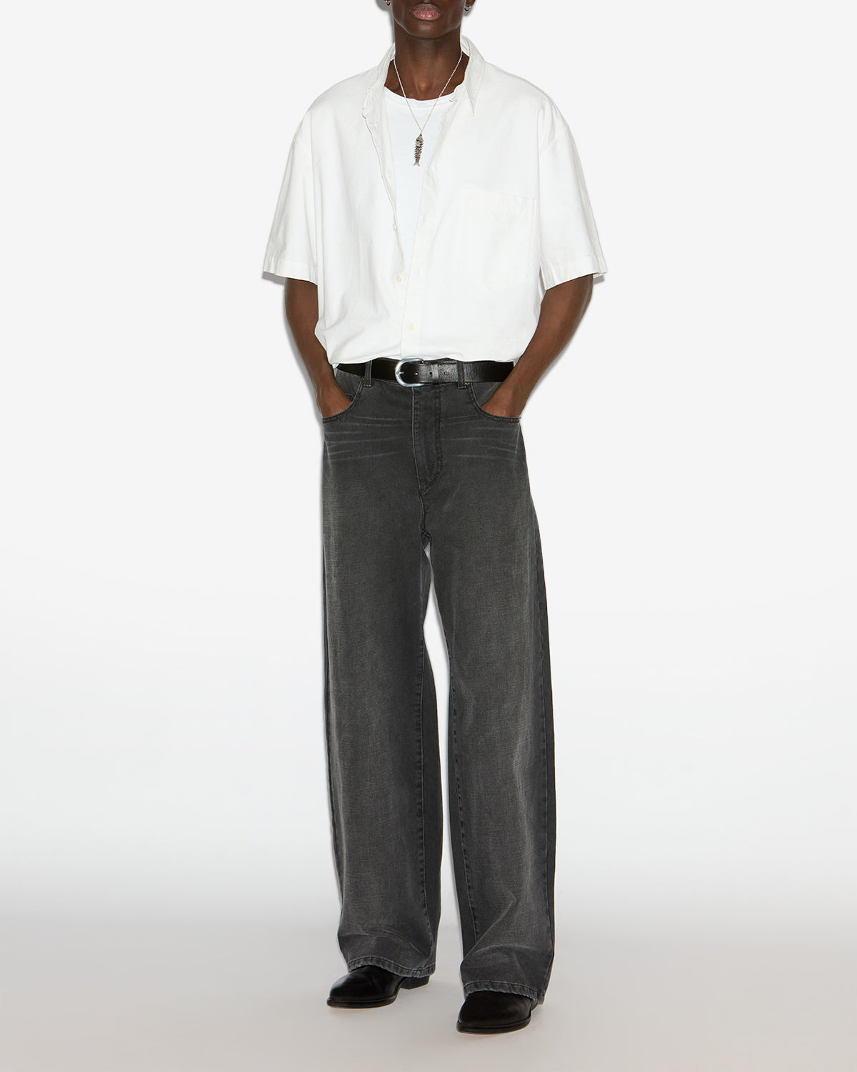 Chemise iggy Man Blanc 4