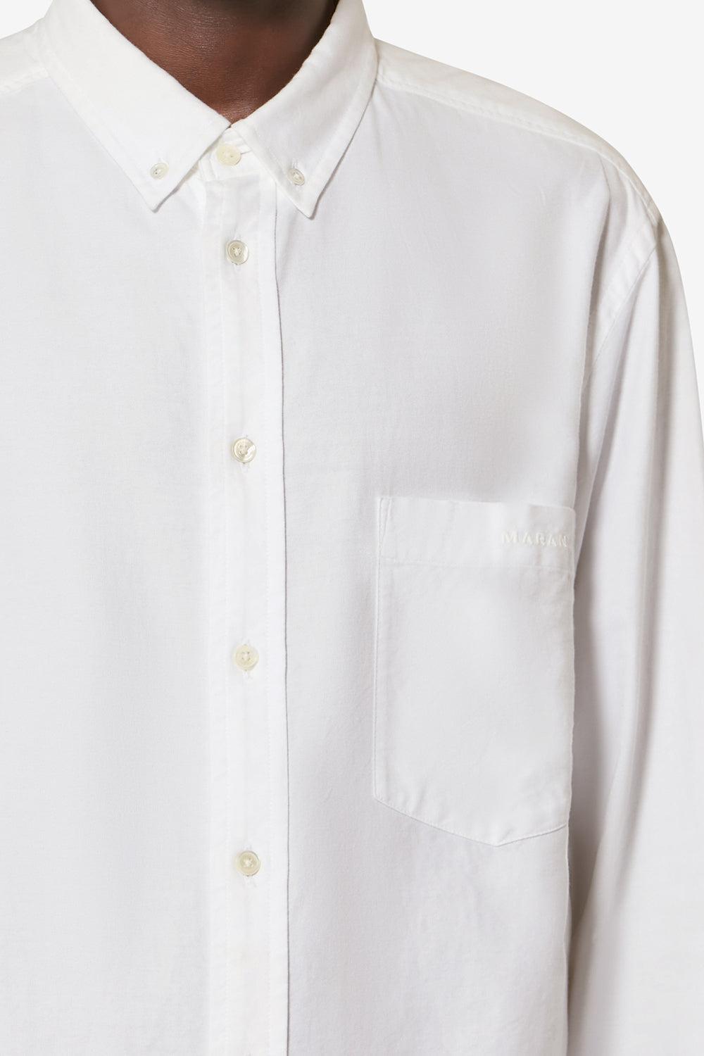 Camicia oxford in cotone jasolo - Bianco - Man - 3