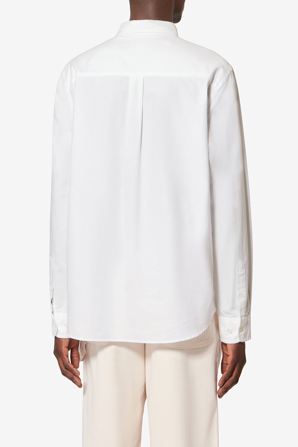 Camicia oxford in cotone jasolo - Bianco - Man - 5