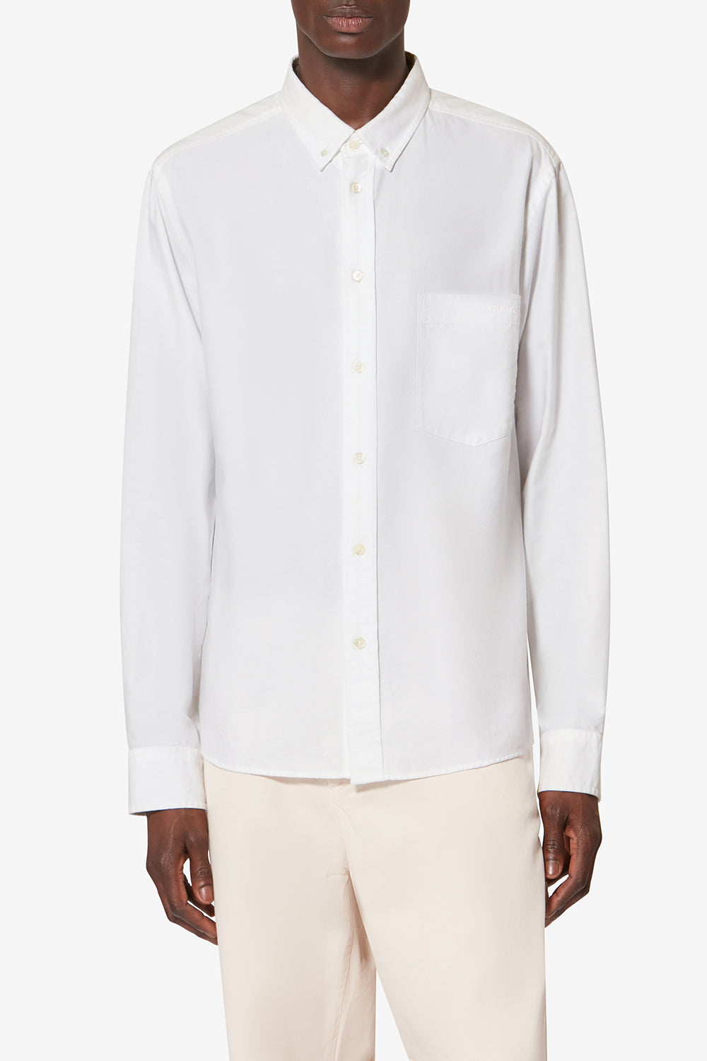 Camicia oxford in cotone jasolo - Bianco - Man - 4