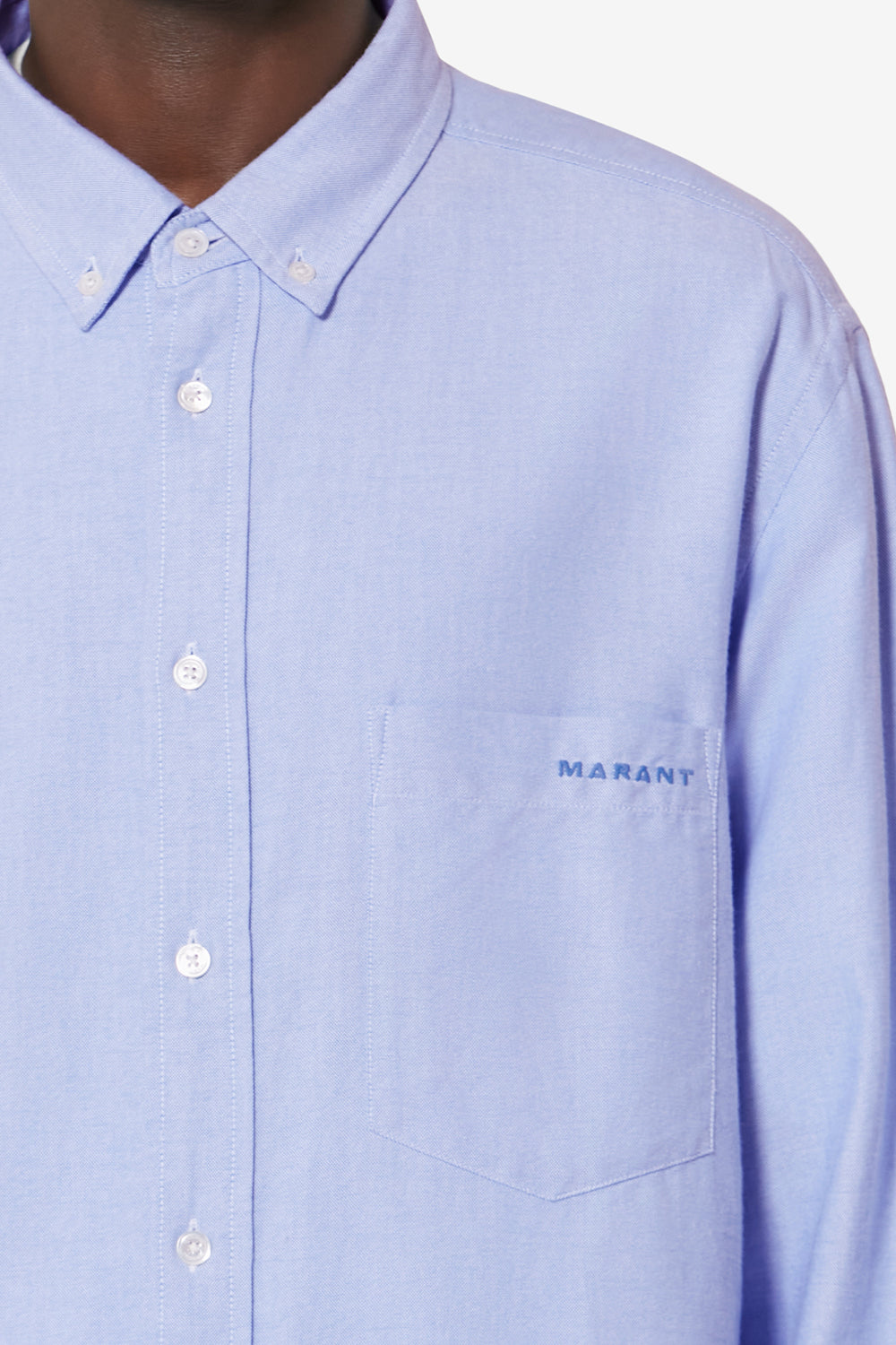 Camicia oxford in cotone jasolo - Blu - Man - 3