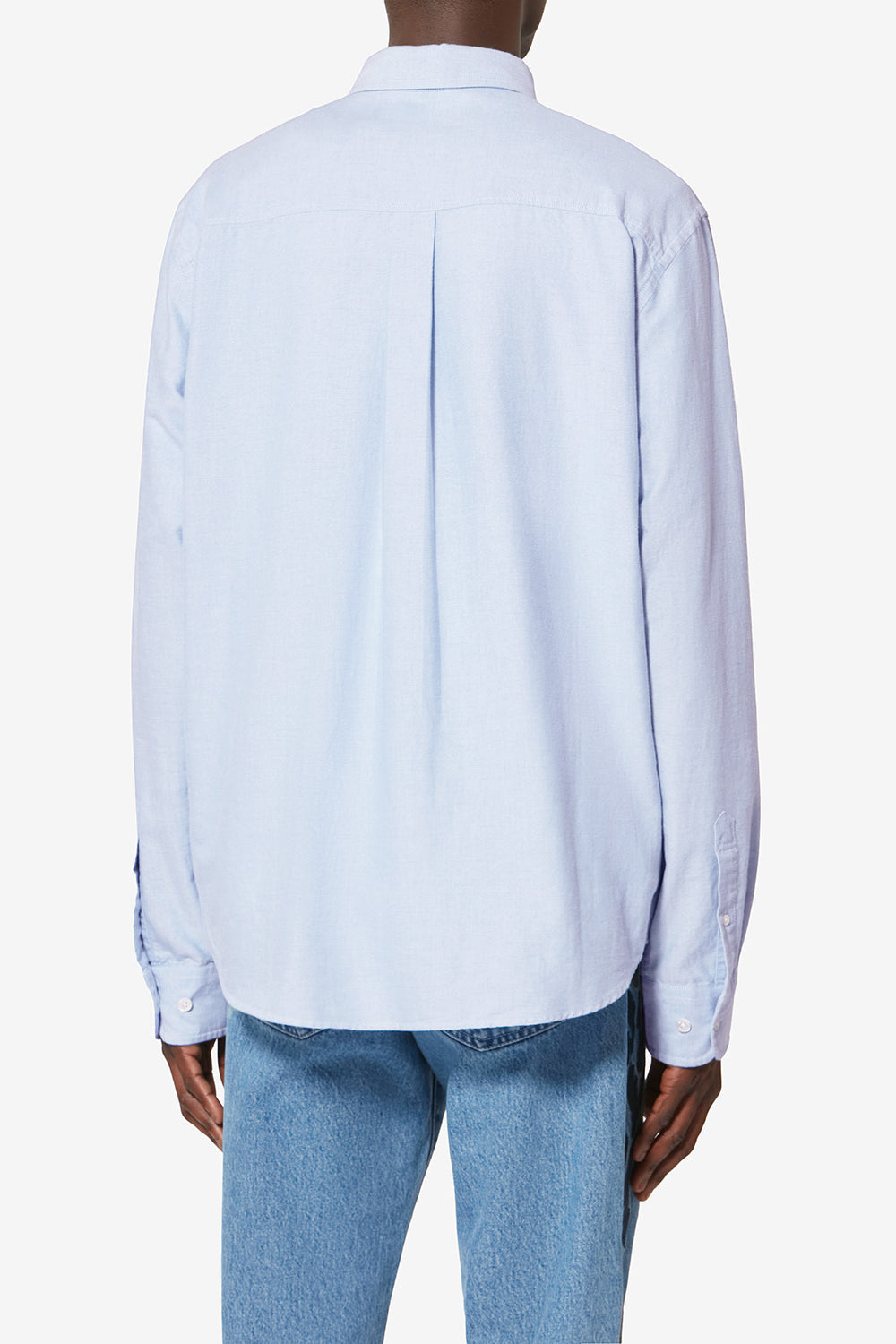 Camicia oxford in cotone jasolo - Blu - Man - 5