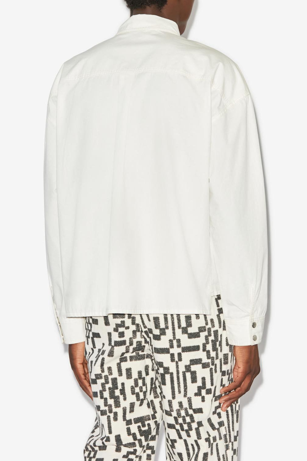 Chemise terry - Écru - Man - 5