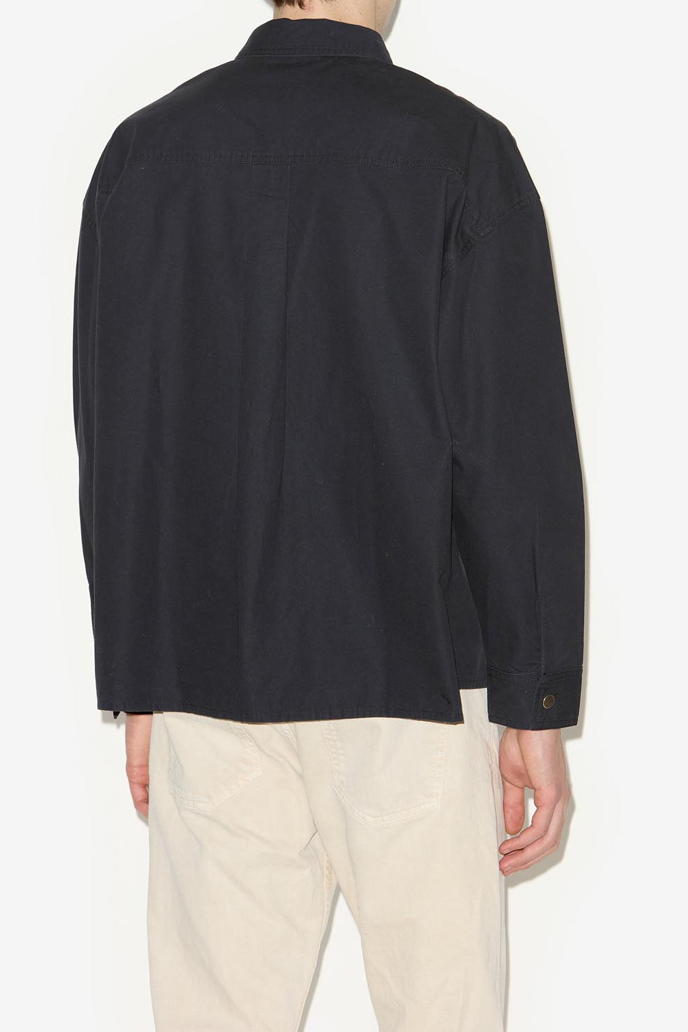 Jeanshemd terry - Schwarz gewaschen - Man - 5