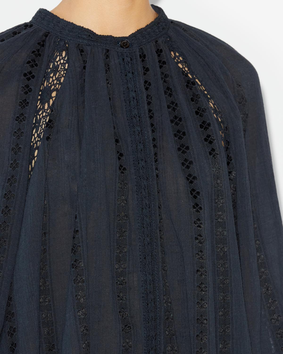 Janelle camisa Woman Negro 2