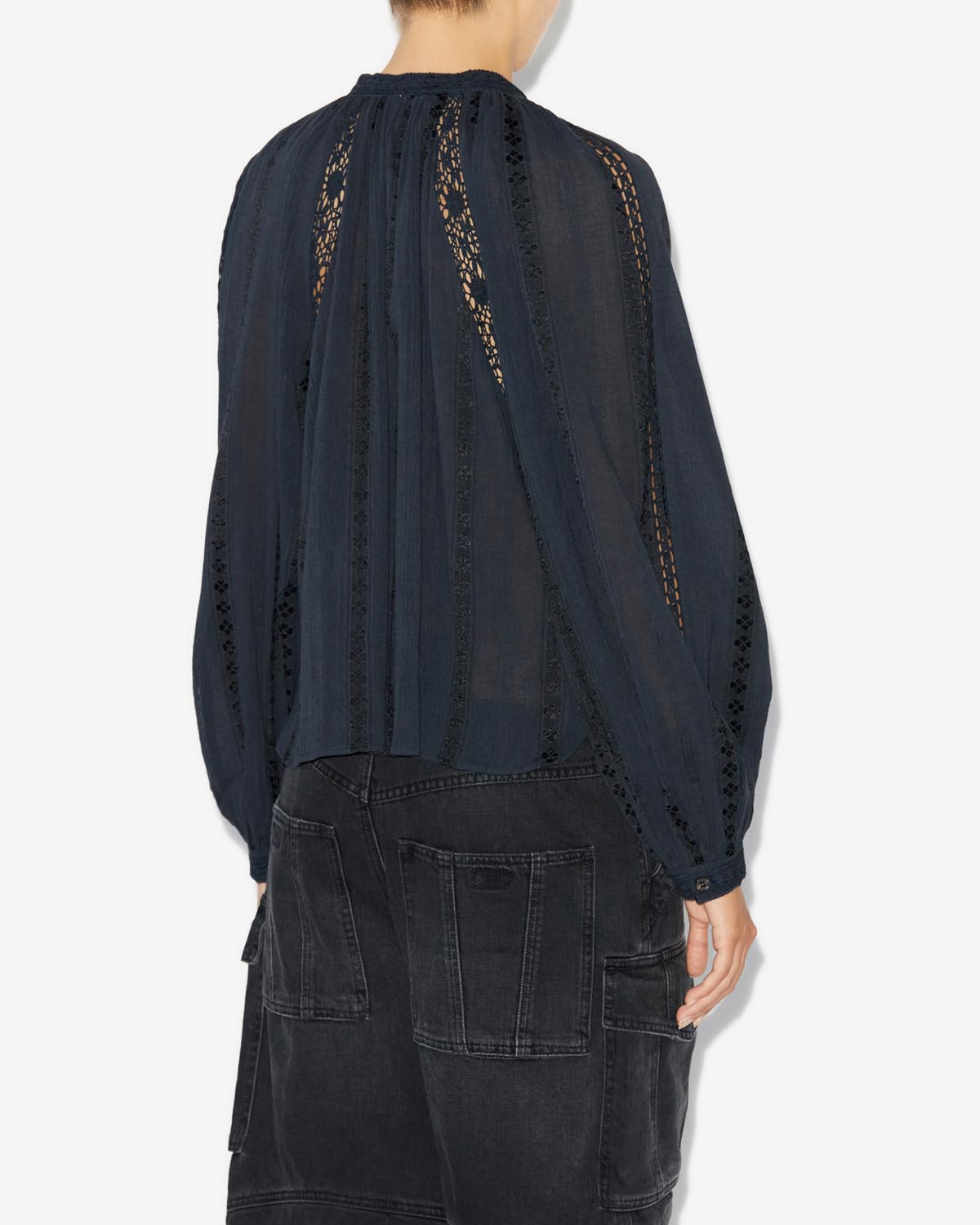 Janelle camisa Woman Negro 3