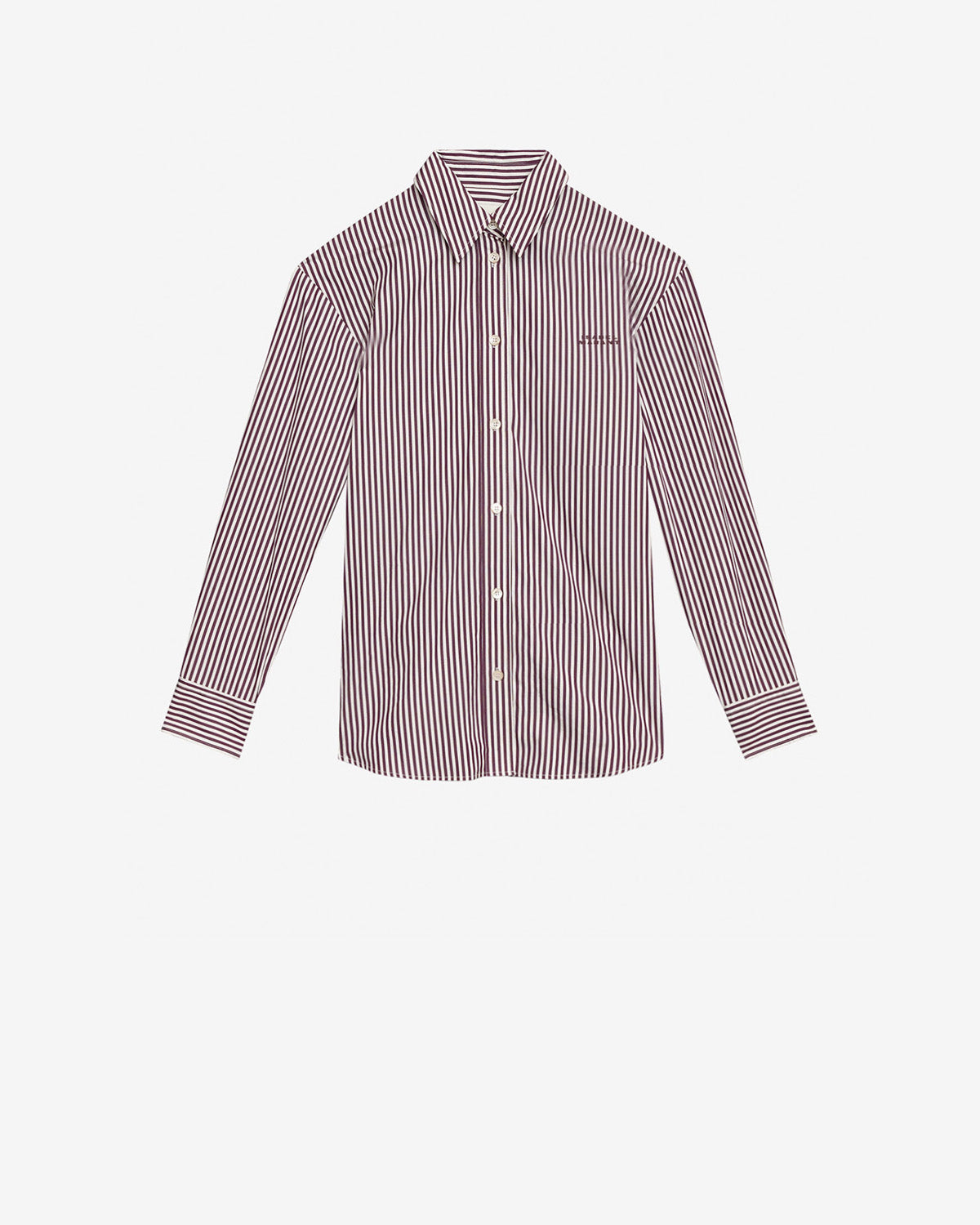 Fabriza shirt Woman Ecru-burgundy 1