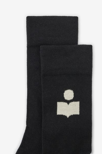 Chaussettes à logo siloki - Noir - Man - 4