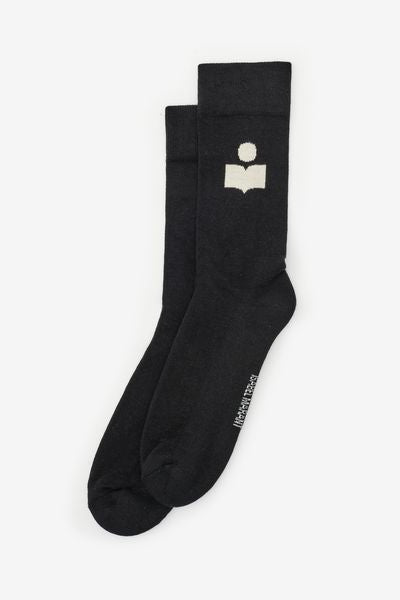 Chaussettes à logo siloki - Noir - Man - 2