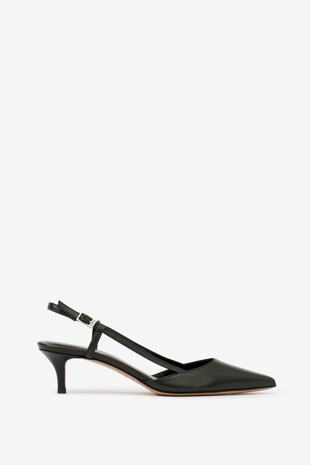 Pilia lamb leather slingback pumps - Black - Woman - 1