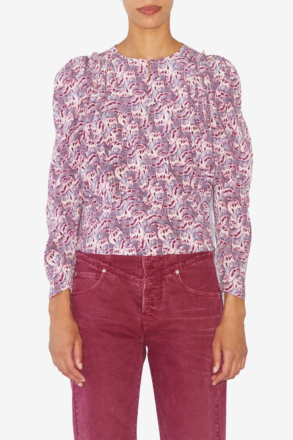 Haut zarga - Mauve - Woman - 4