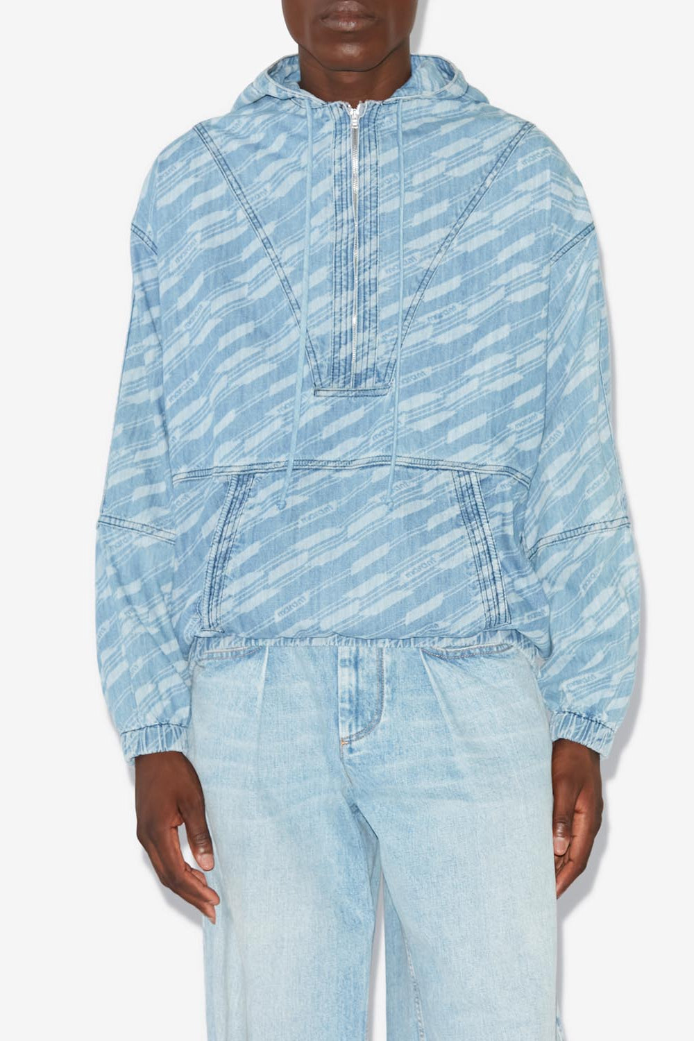 Oberteil vlode mit logo - Hellblau - Man - 4