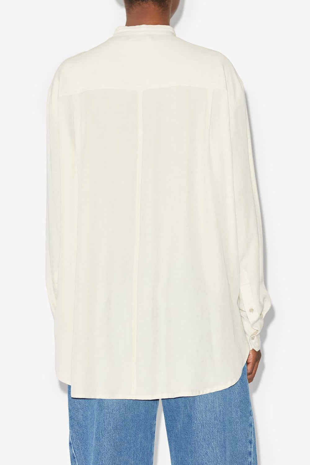 Chemise fluide à manches longues britten - Écru - Woman - 5