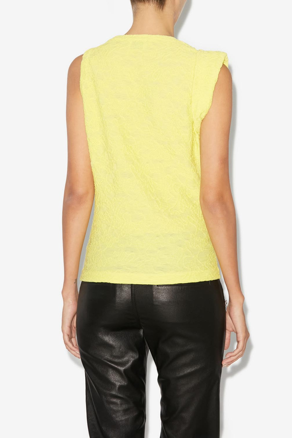 Haut fabiena - Jaune - Woman - 5