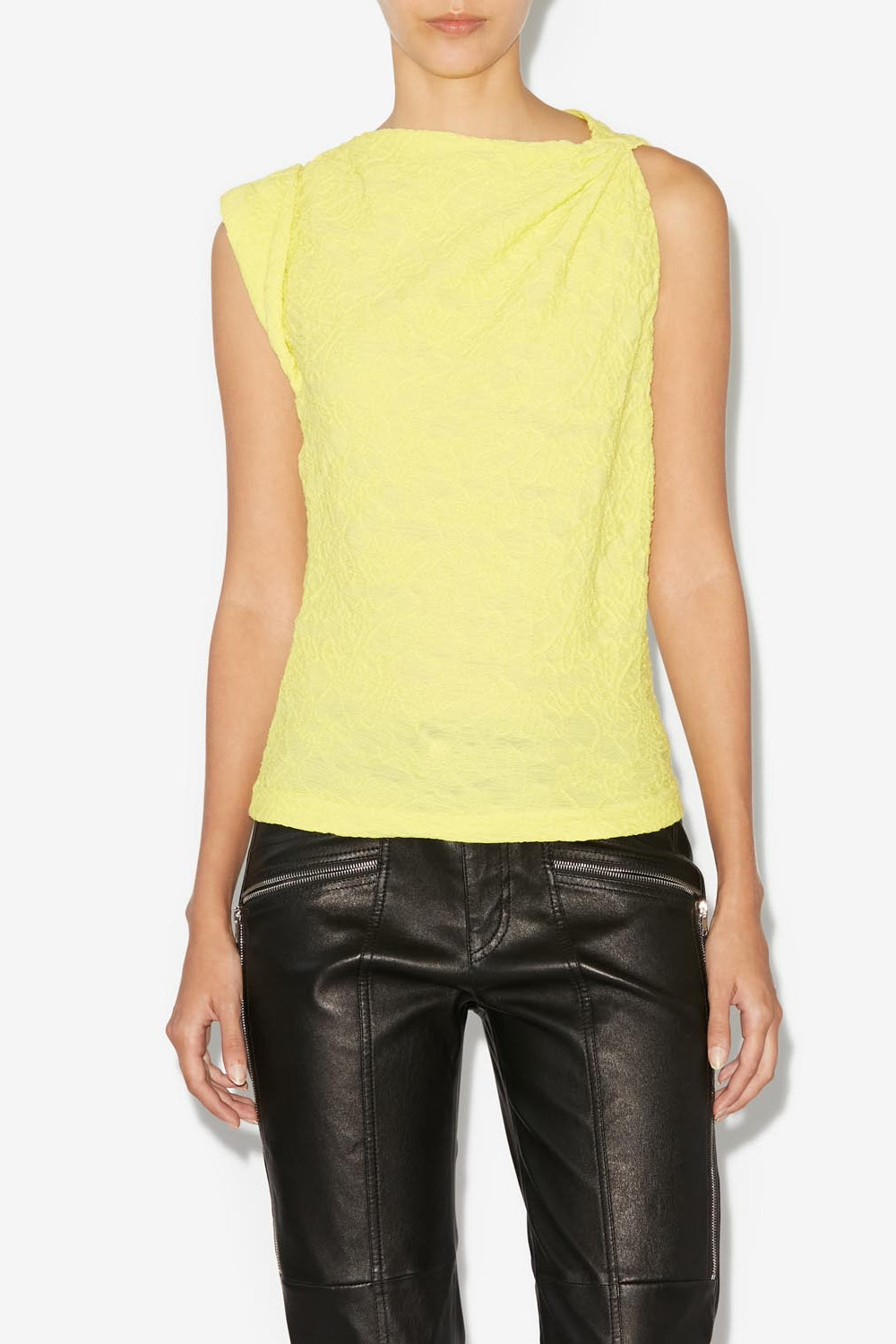 Haut fabiena - Jaune - Woman - 4