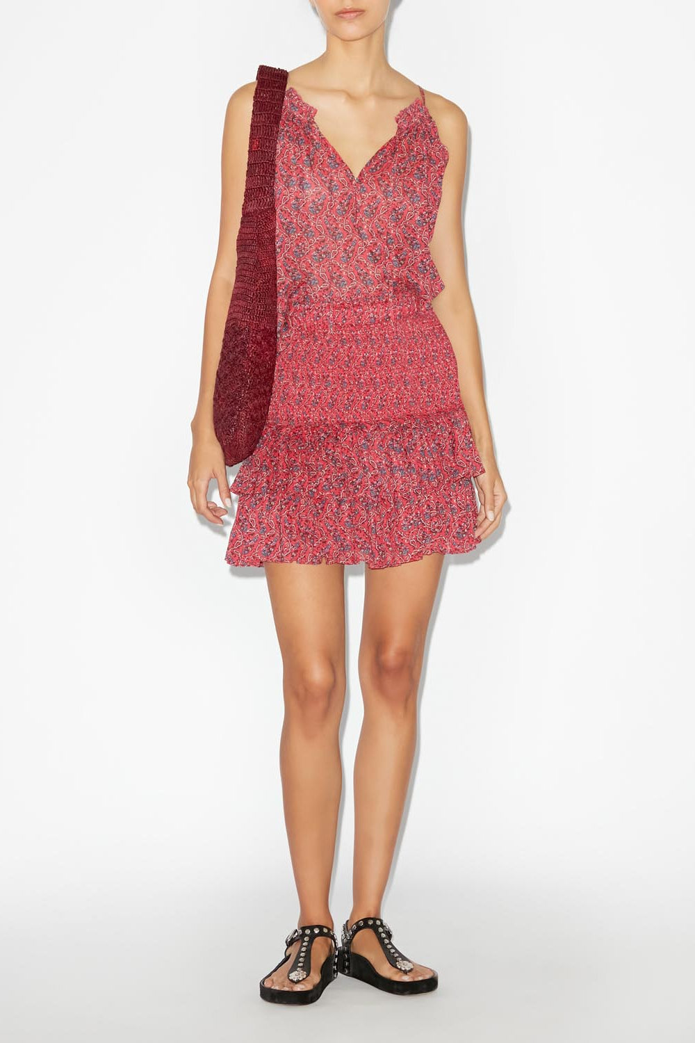 Naomi skirt - Cranberry - Woman - 2