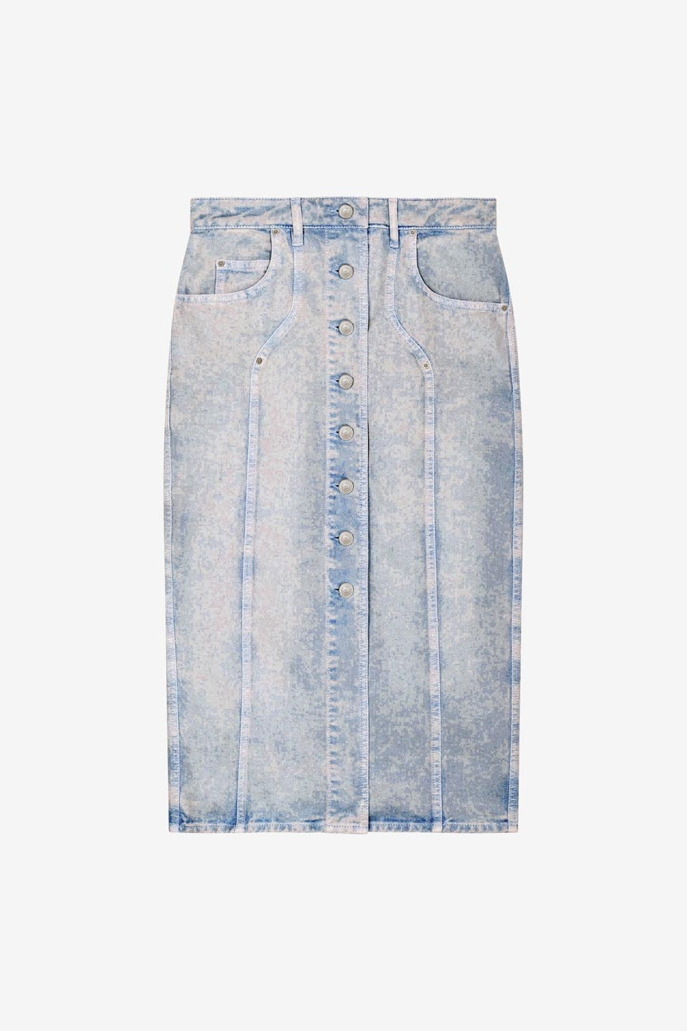 Vandy skirt - Light blue - Woman - 1