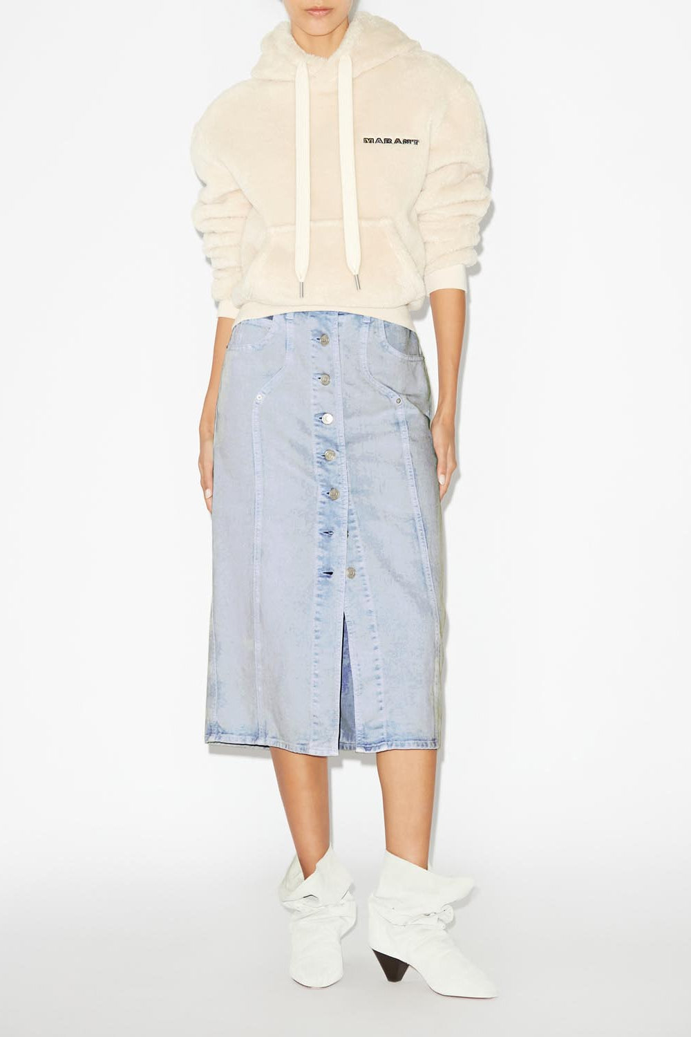 Vandy skirt - Light blue - Woman - 2