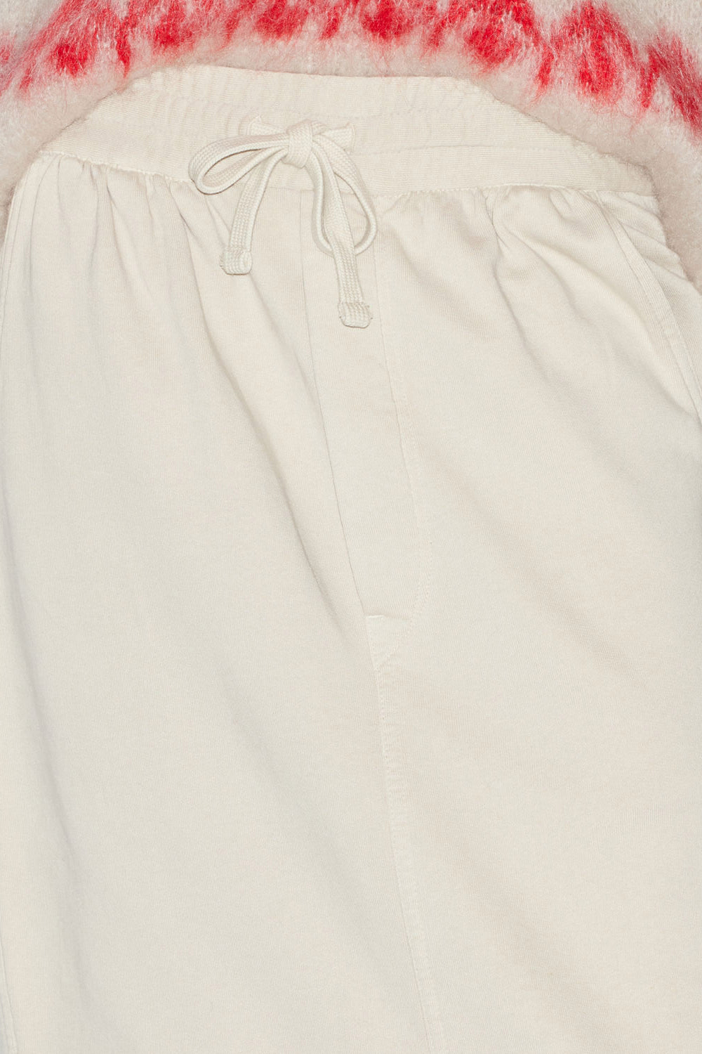 Noreen midi skirt in sweatpants style cotton - Beige - Woman - 3