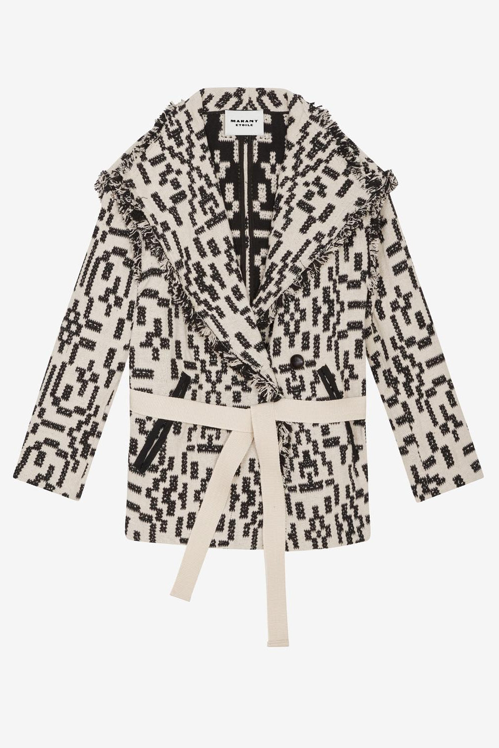 Faith coat with removable sleeves - Black - Woman - 1