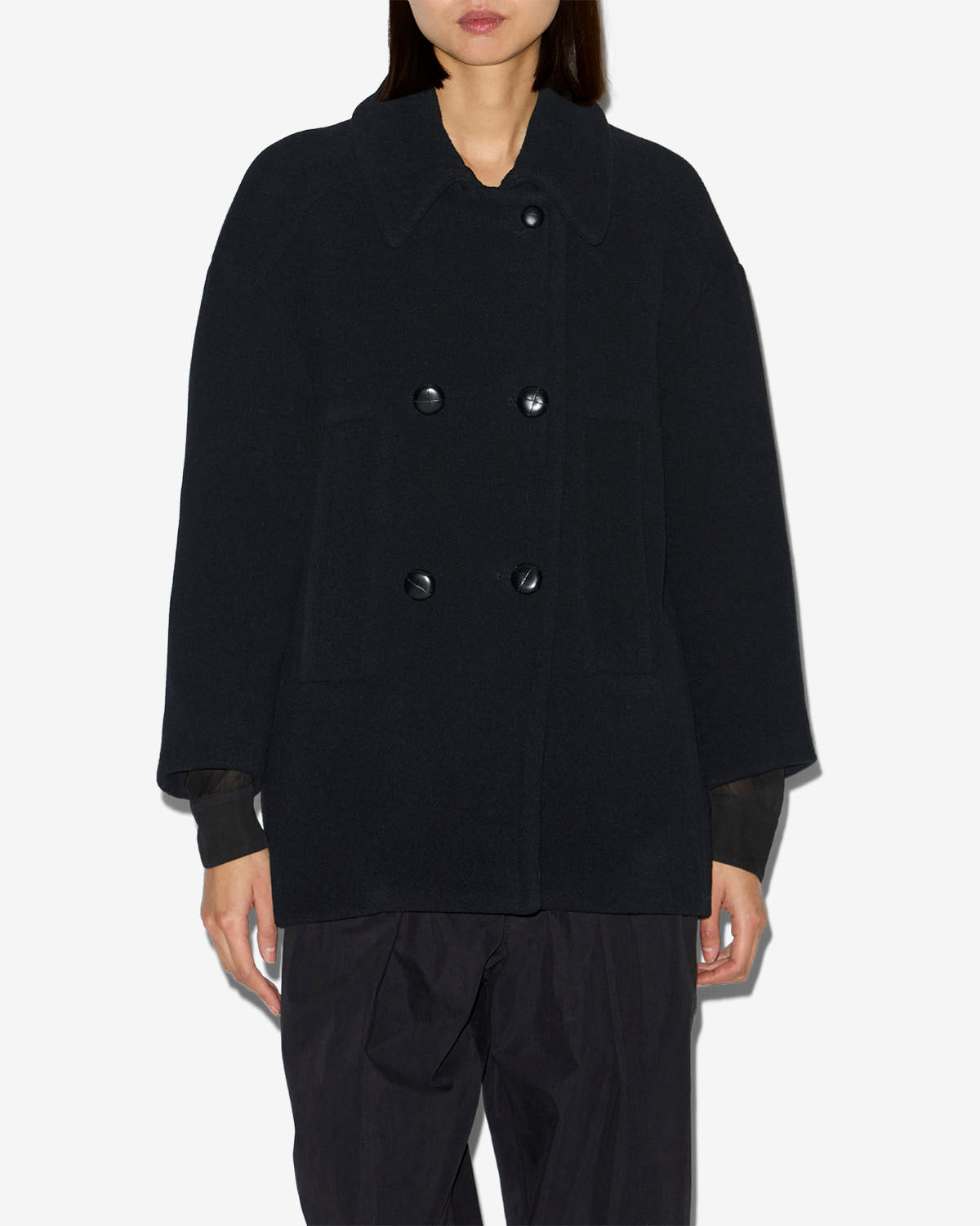 Manteau fiby Woman Noir 5