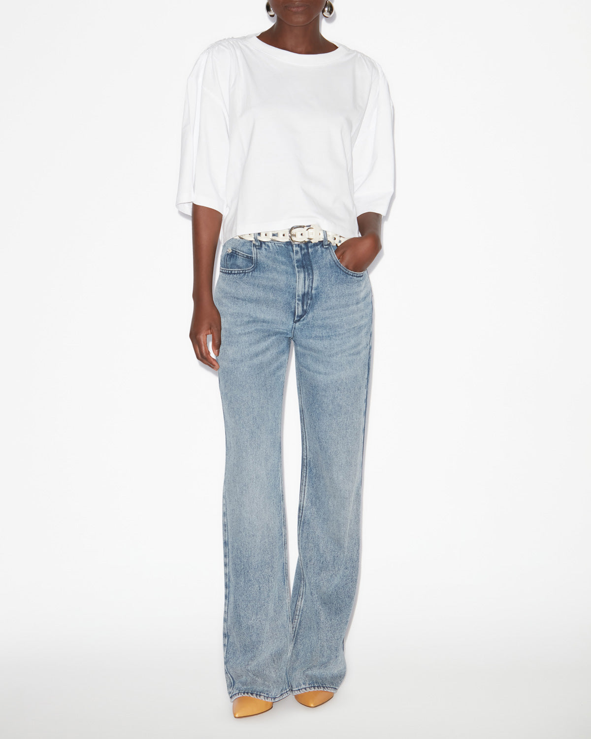 Belvira pants Woman Light blue 4