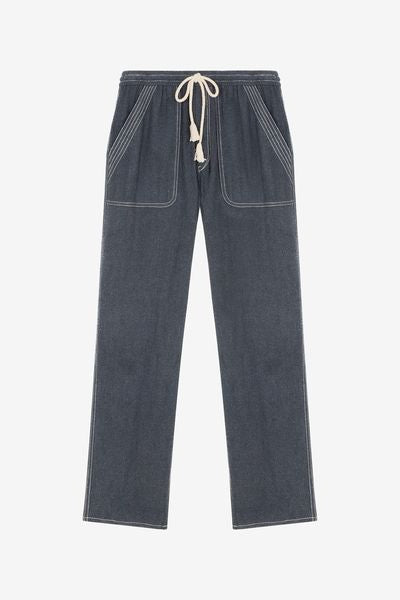 Viamao loose silk pants - Black - Woman - 2