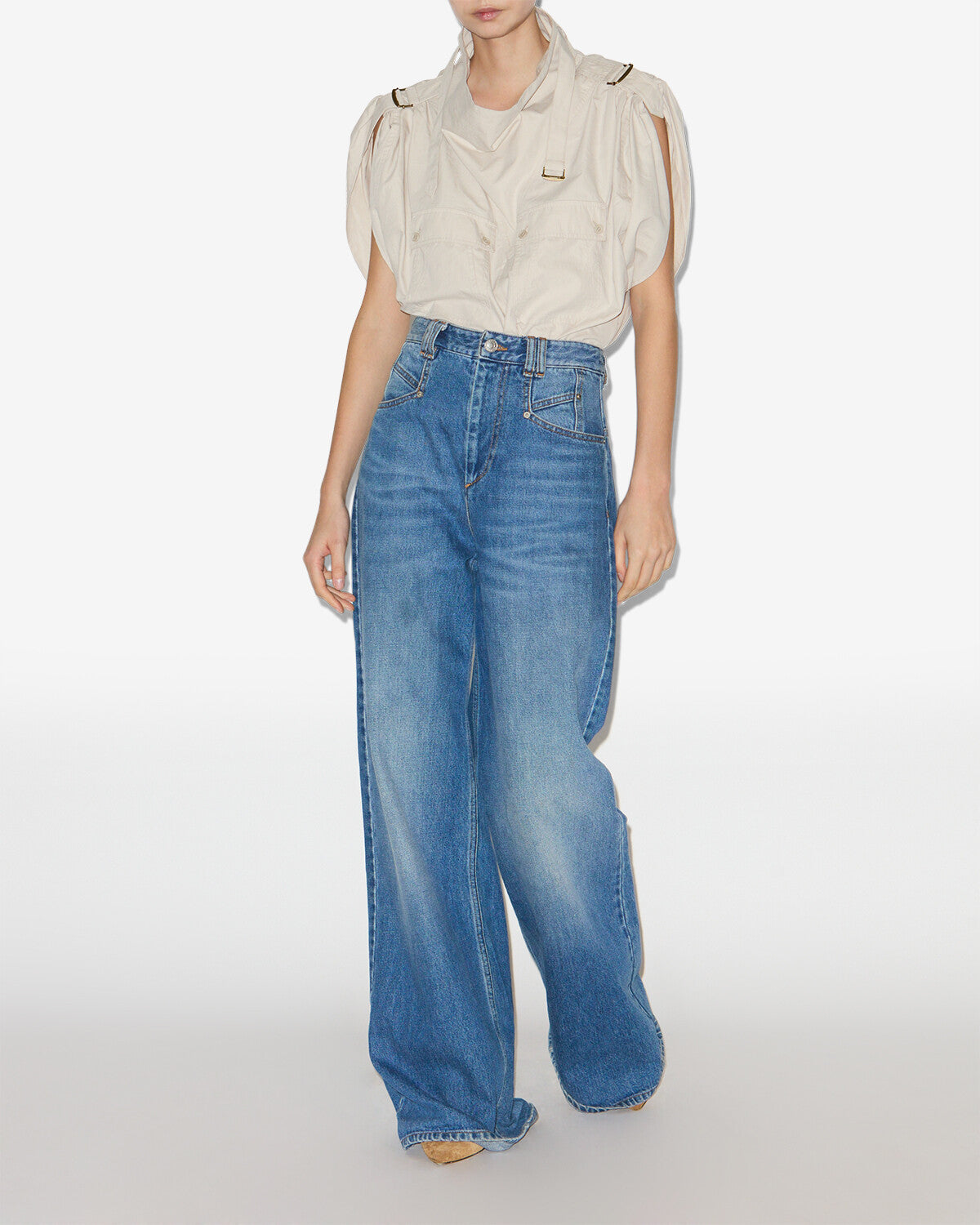 Lemony pants Woman Blue 4