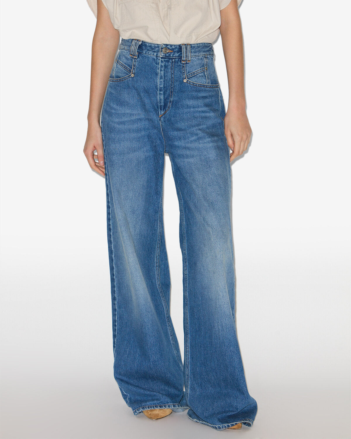 Lemony pants Woman Blue 5