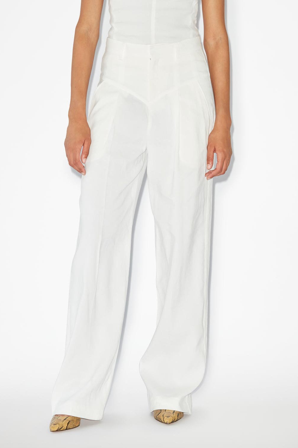 Staya pants - White - Woman - 4