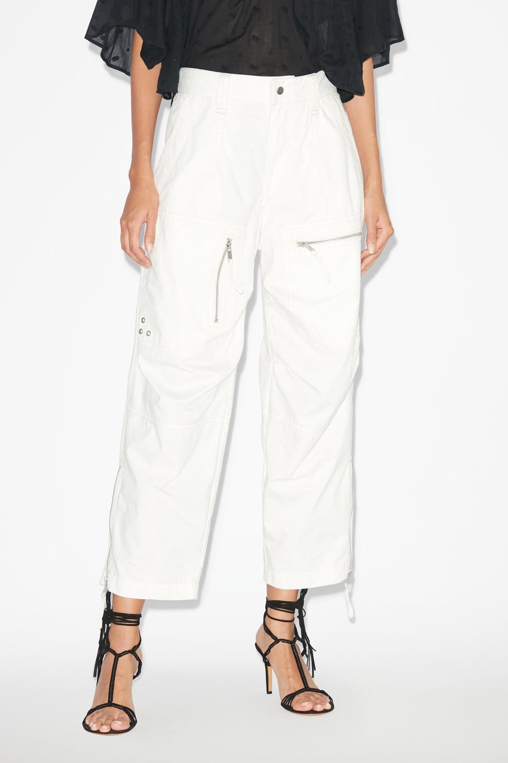 Kelvin pants - Ecru - Woman - 4