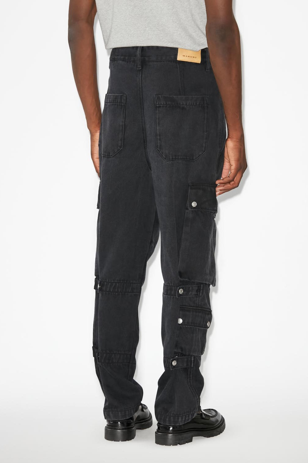 Hose telore - Schwarz gewaschen - Man - 5