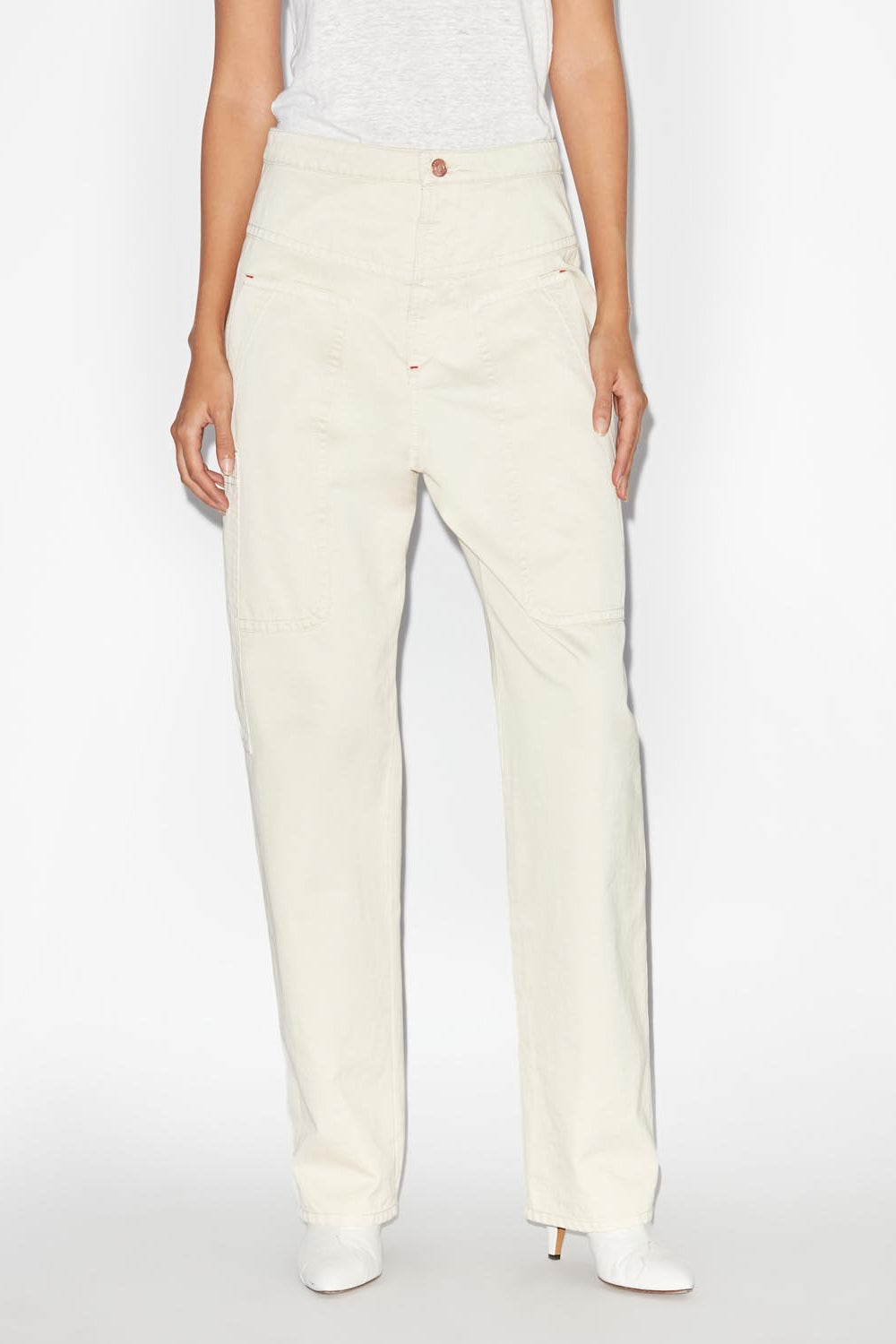 Pantalon philna - Écru - Woman - 4