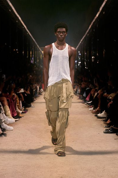 Hadjakim flowing pants - Khaki - Man - 2