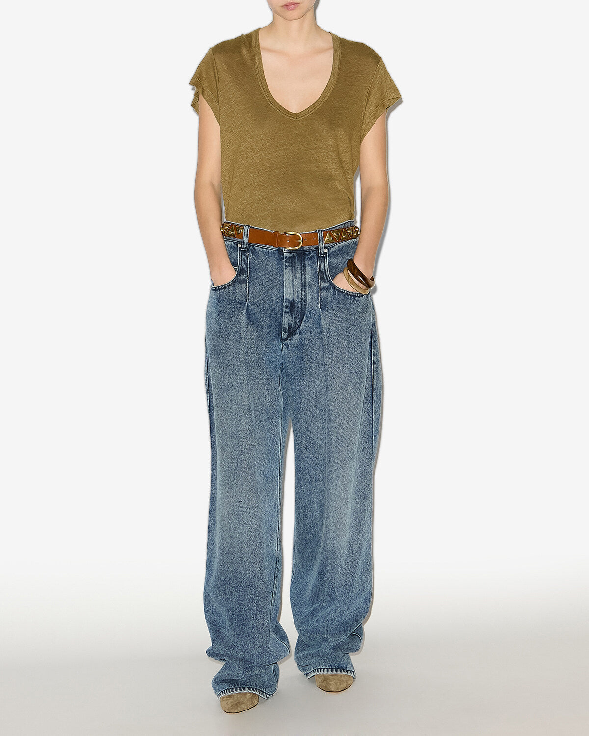Pantalón rodayna Woman Azul claro 4