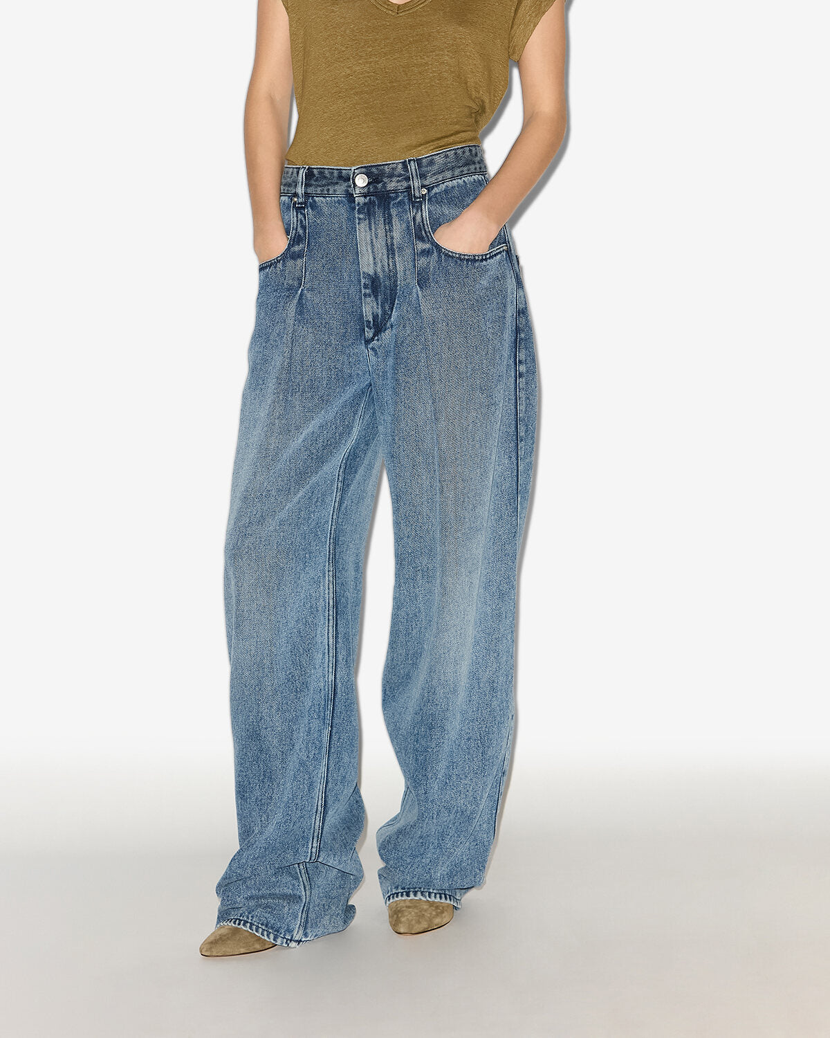 Pantalón rodayna Woman Azul claro 5