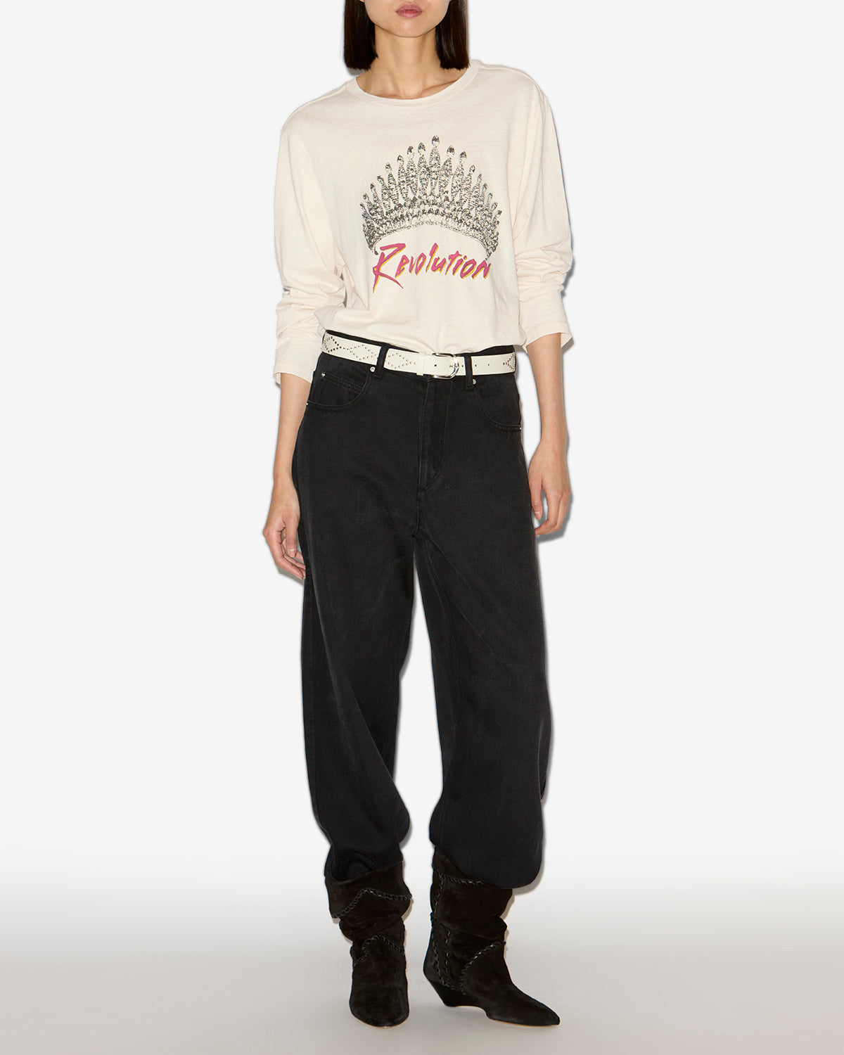 Hose jenny Woman Schwarz gewaschen 4
