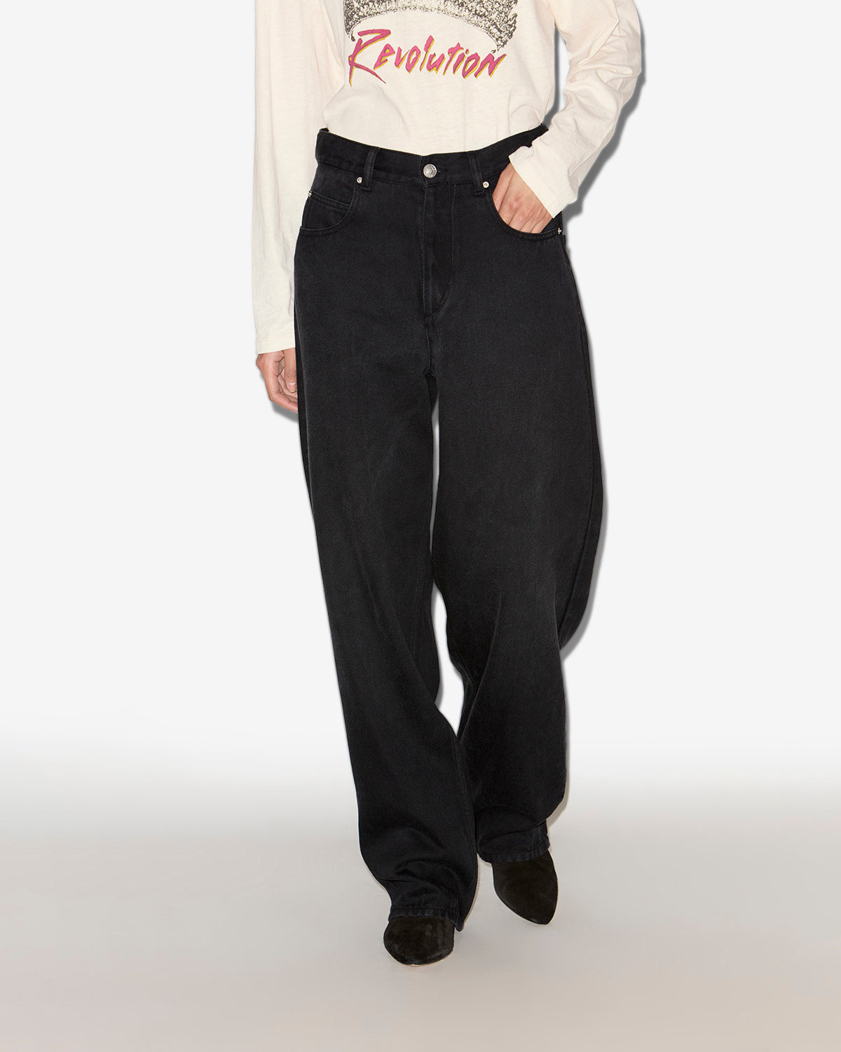 Hose jenny Woman Schwarz gewaschen 5