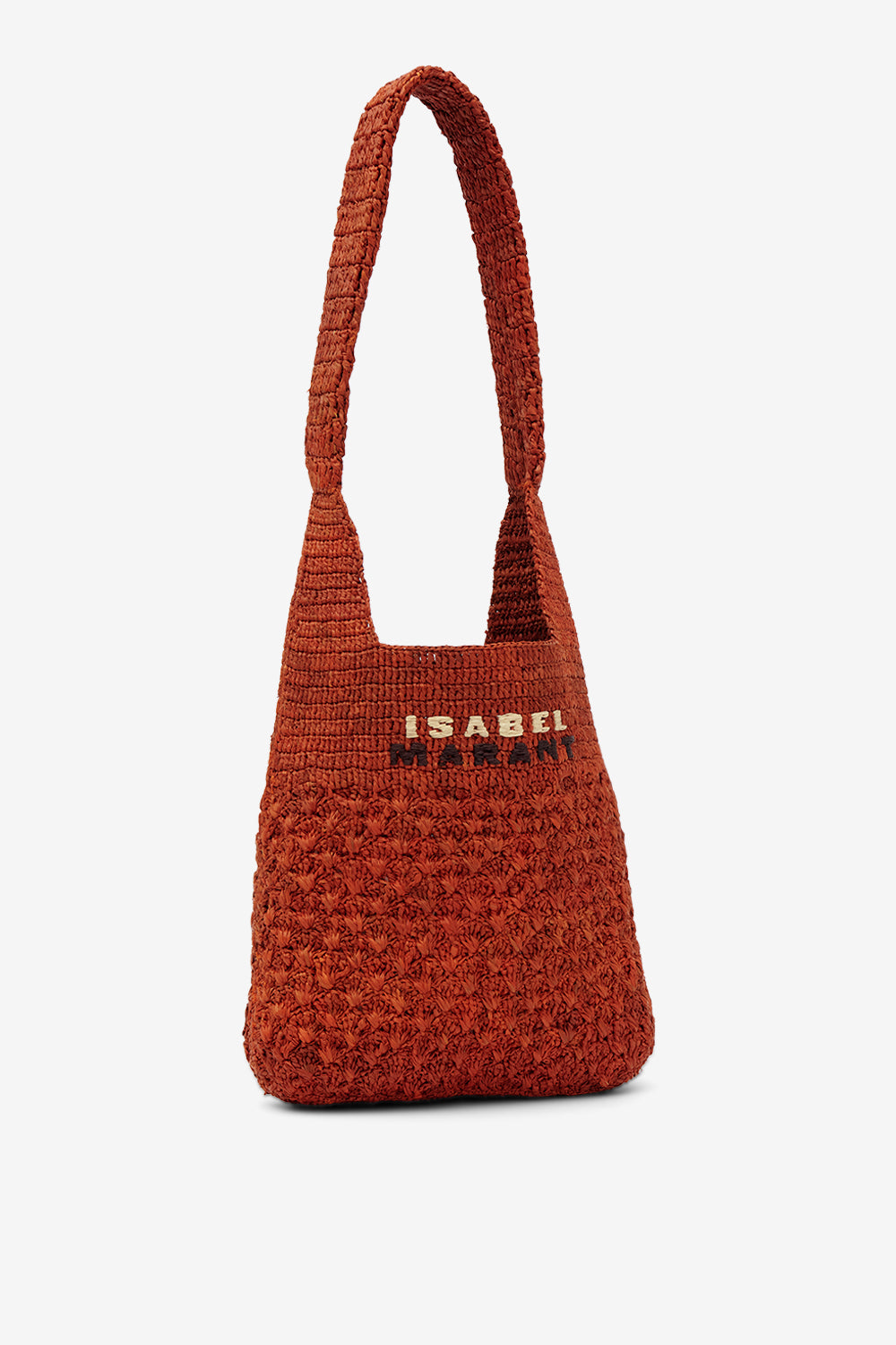 Bolso de rafia praia small - Naranja - Woman - 4