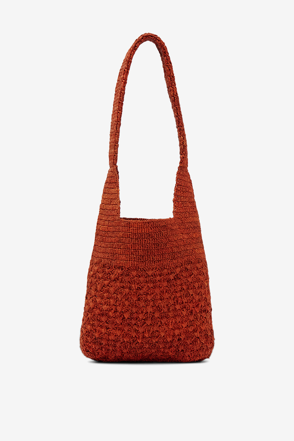Bolso de rafia praia small - Naranja - Woman - 2
