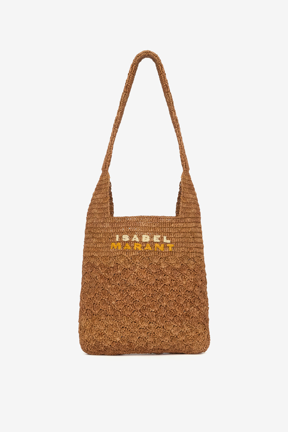 Praia small raffia bag - Brown - Woman - 1