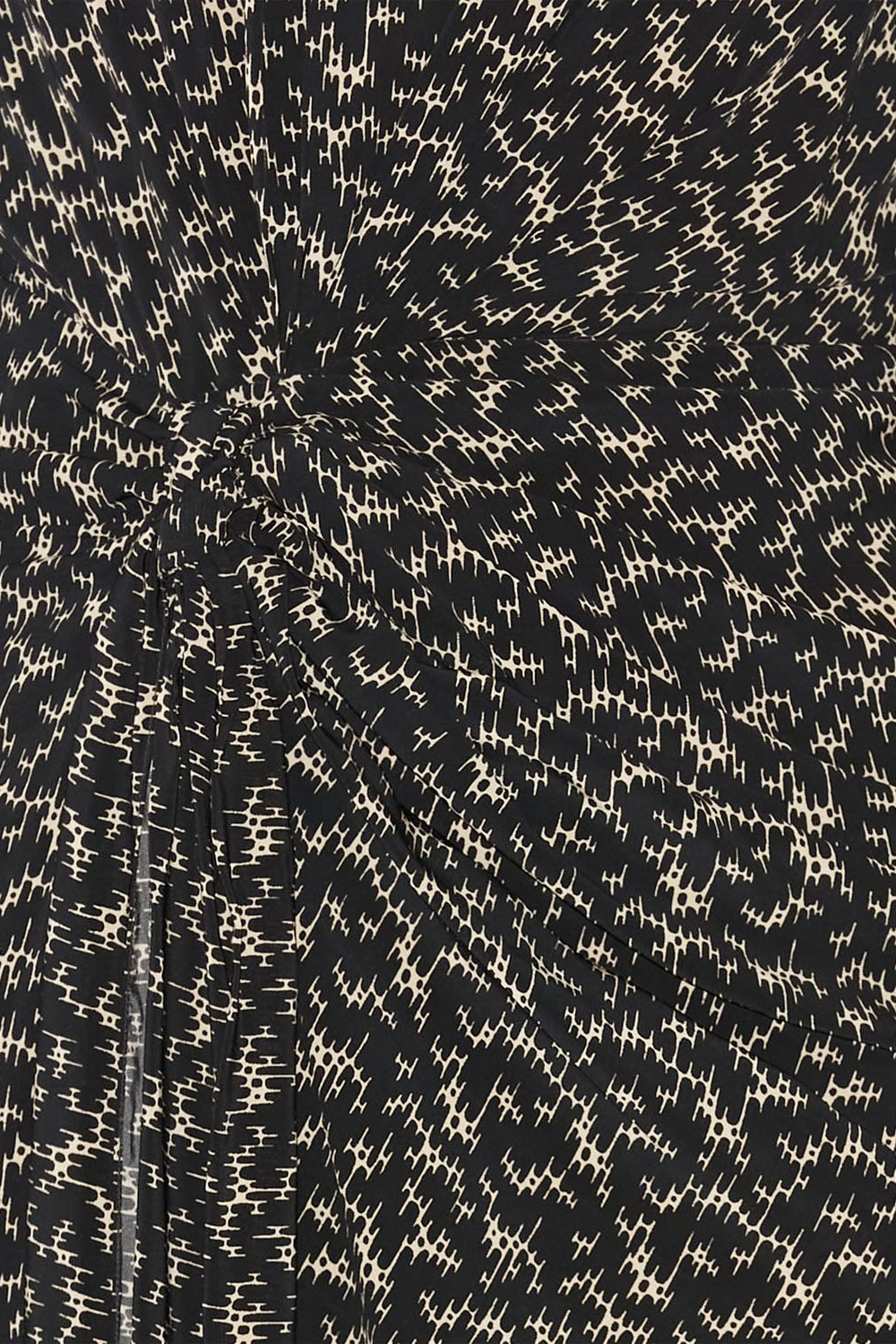 Robe courte en viscose dulce - Noir - Woman - 3