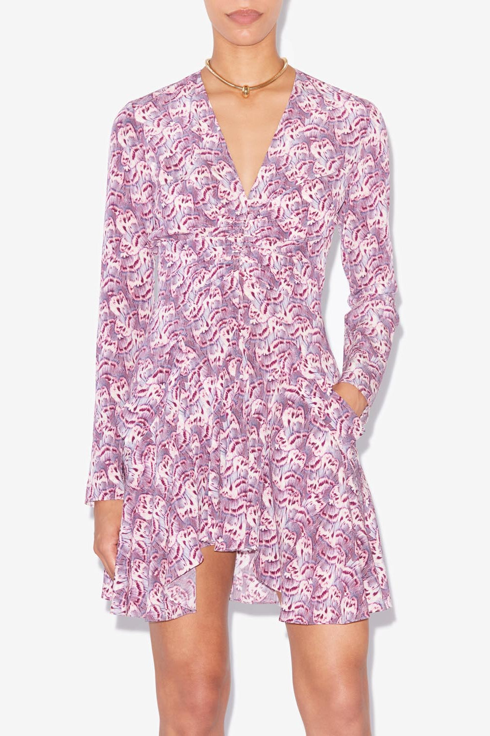 Usmara dress - Mauve - Woman - 4