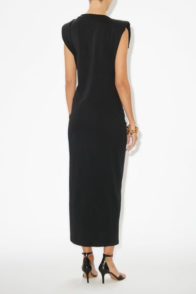 Robe en jersey de coton nadela - Noir - Woman - 5