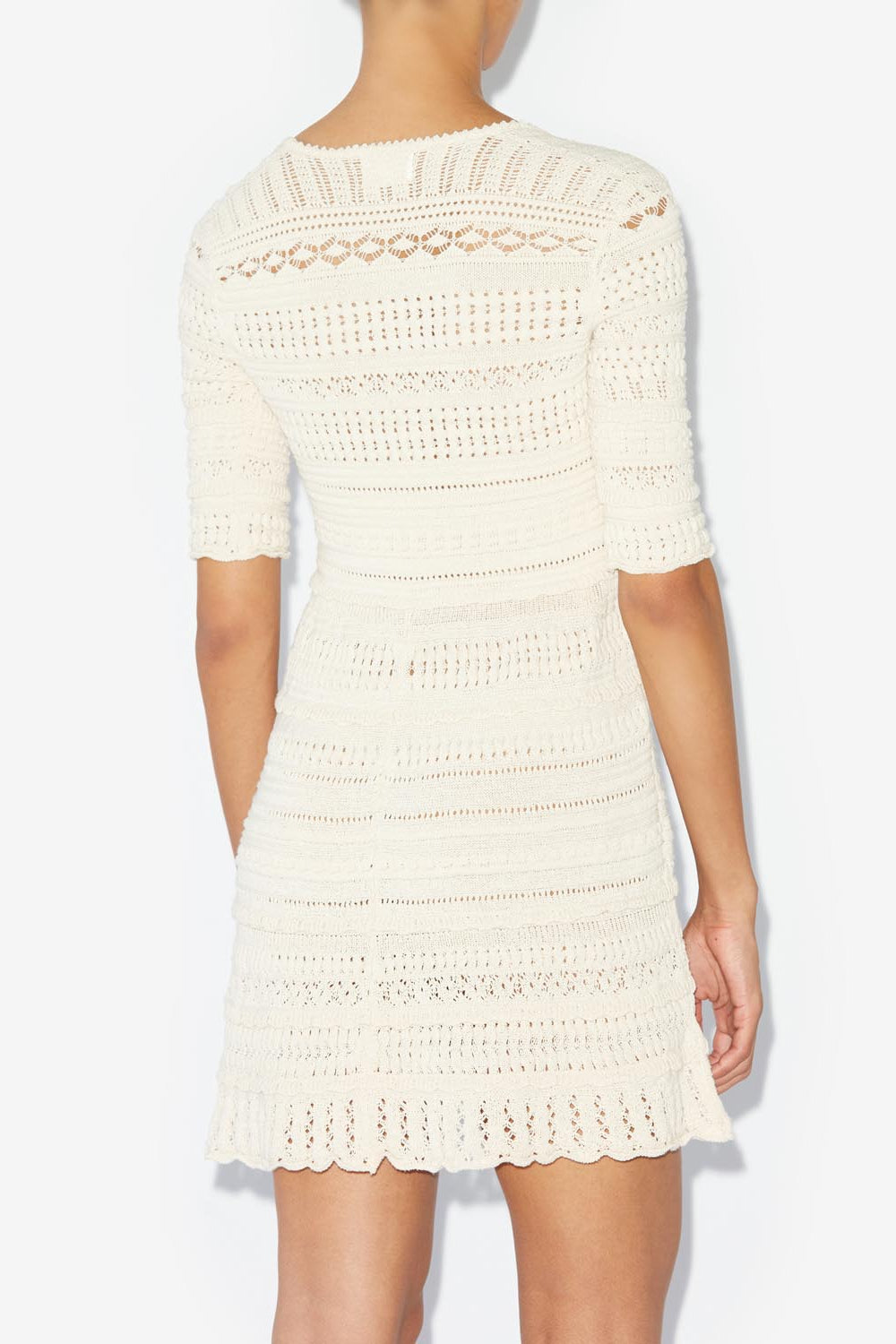 Jumi dress - Ecru - Woman - 5