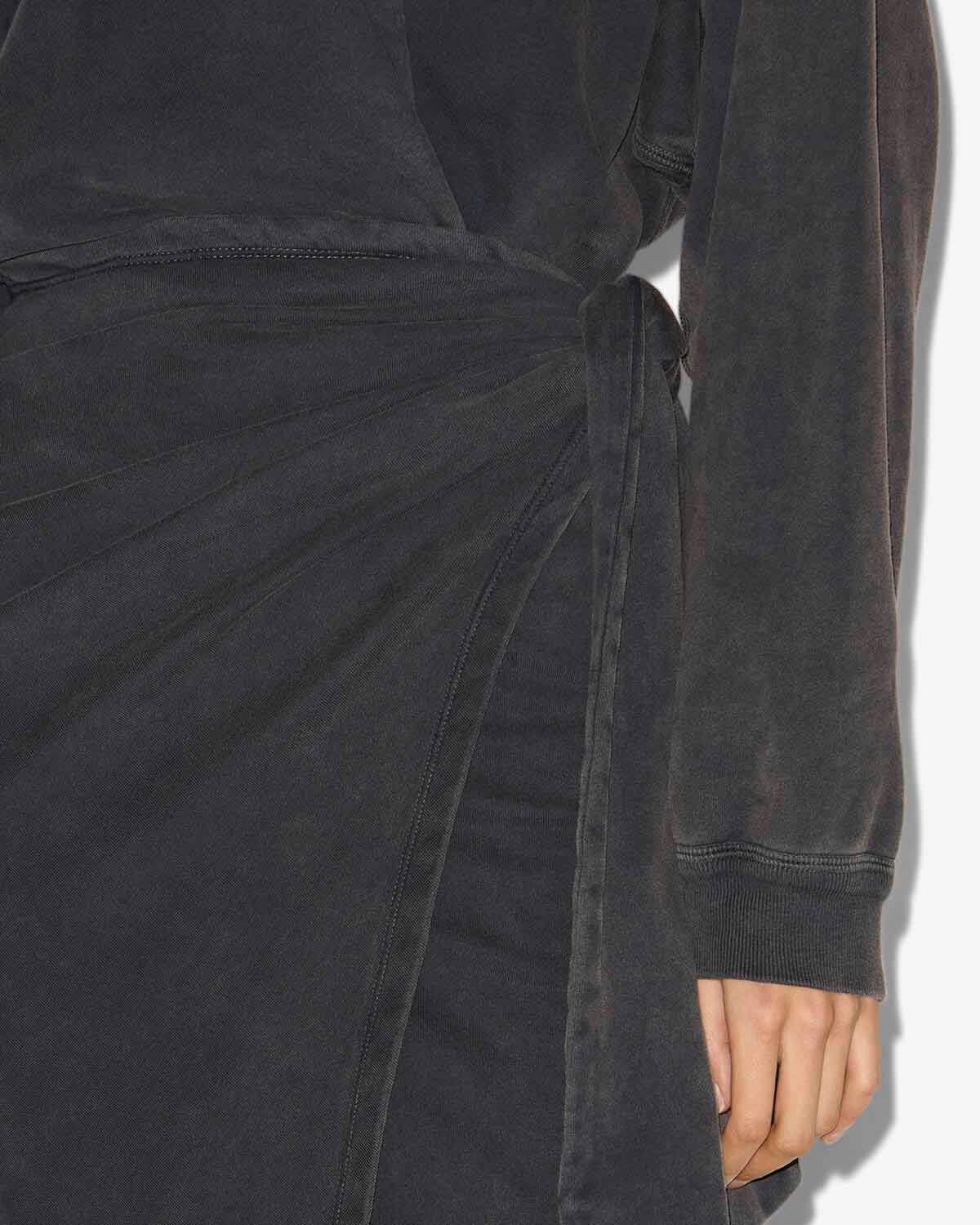 Robe sandrina Woman Noir délavé 2