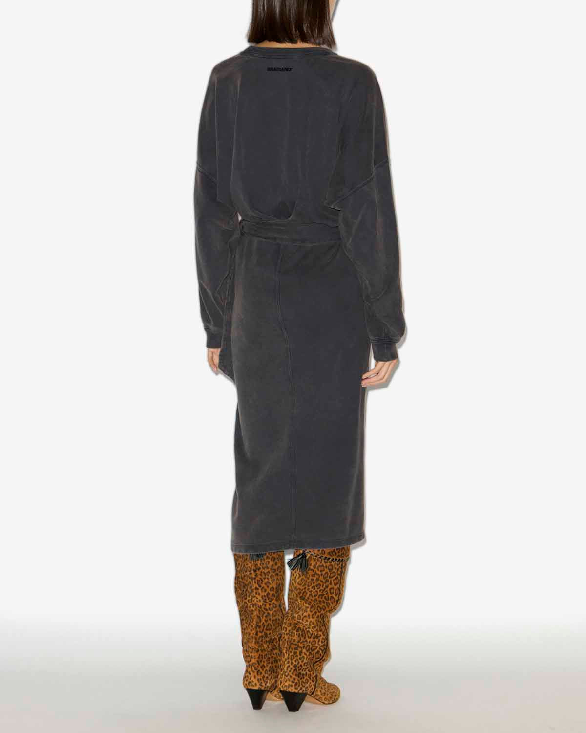 Robe sandrina Woman Noir délavé 3