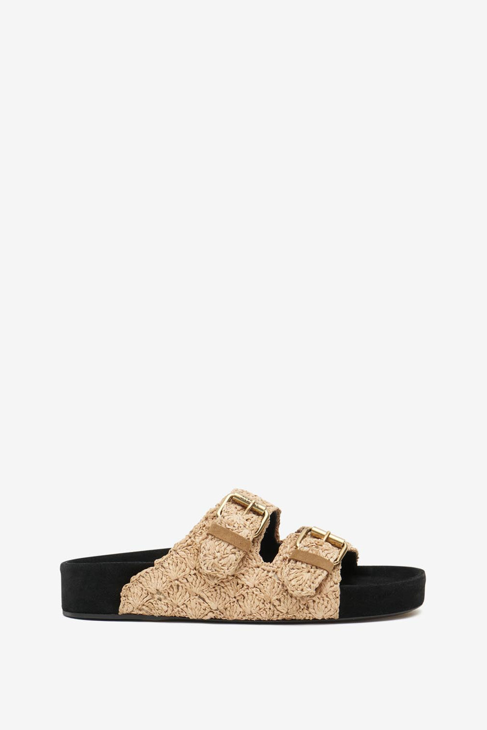 Offene sandalen aus raffiabst lennyo - Natürlich - Woman - 1